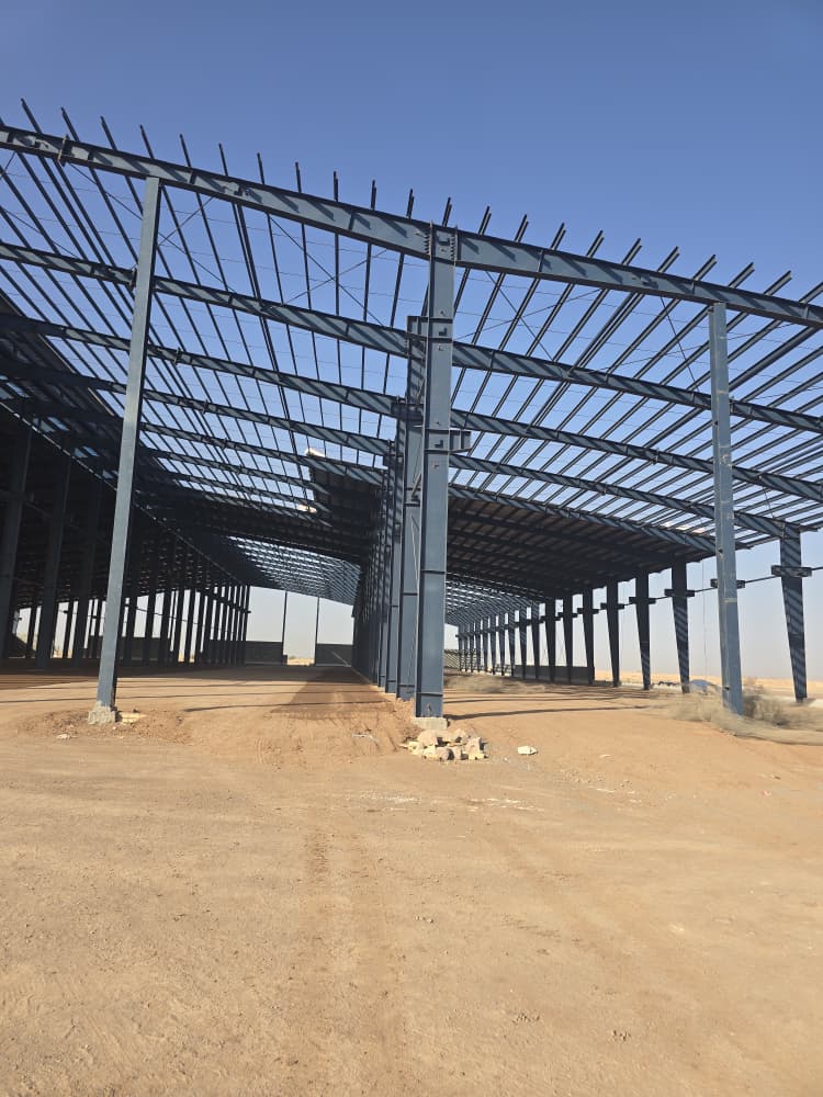 ساخت و اجرای سوله سازی پوشش امینی در قرچک